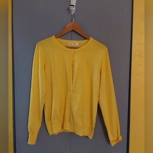 Grace Karin Yellow Cardigan Sweater
